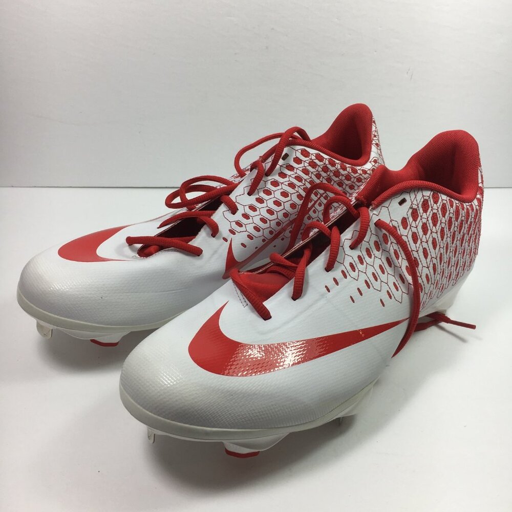 Nike Lunar Vapor Mens Ultrafly Elite 2 Metal Baseball Cleats AO7946-161 Red 14